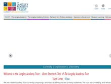 Tablet Screenshot of langleyacademytrust.org